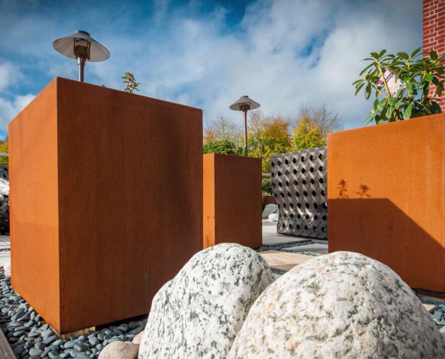 浏阳锈钢板花箱