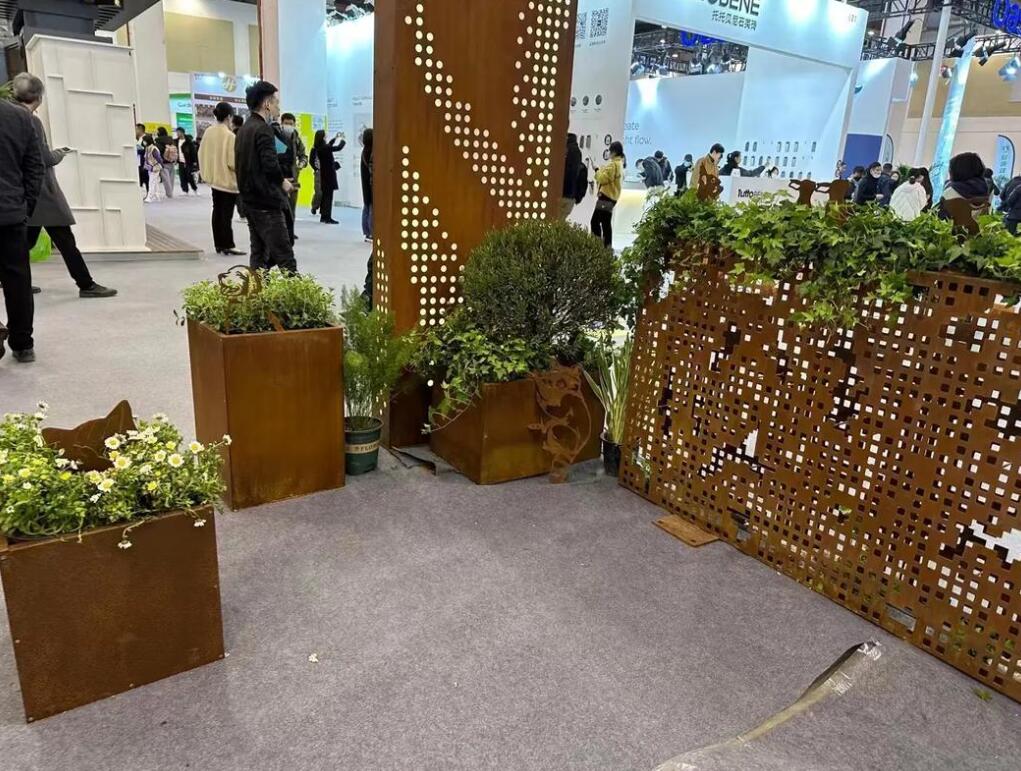 浏阳耐候钢花箱